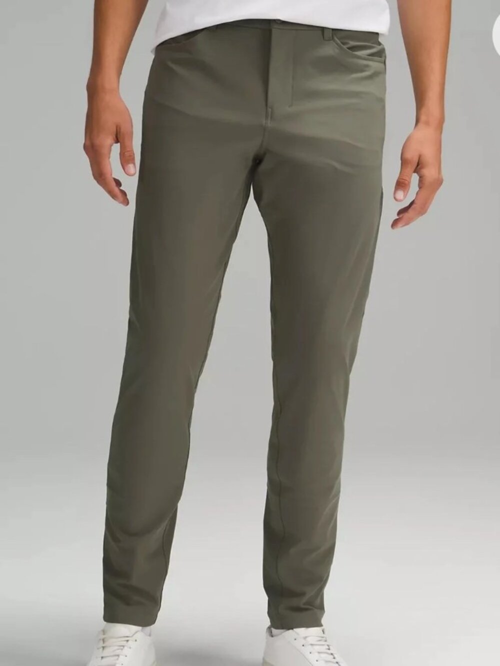 Lululemon ABC Pant Green Warpstreme Mens Size 40x30